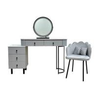 ราคา โต๊ะเครื่องแป้ง KONCEPT AIRRIKA 19225281 W119XD40XH77 CM สีเทา (1309827)