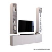 ราคา ชุดตู้วางทีวี SB BUILT IN WISEST 19238498 240 ซม. สีขาว (1309855)