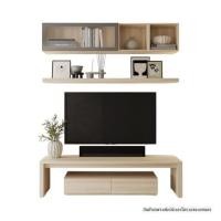 ราคา ชุดตู้วางทีวี SB BUILT IN WISEST 19238495 180 ซม. สี CANYON OAK (1309850)