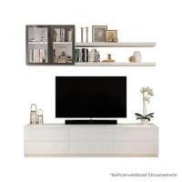 ราคา ชุดตู้วางทีวี SB BUILT IN WISEST 19238196 240 ซม. สีขาว (1309866)