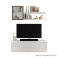ราคา ชุดตู้วางทีวี SB BUILT IN WISEST 19238494 180 ซม. สีขาว (1309877)
