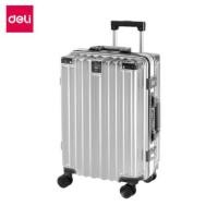 ราคา กระเป๋าเดินทางล้อลาก 20 นิ้ว Deli EH1045-DGR-20-01 สีเงิน (888134600006)