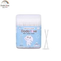ราคา สําลีก้านสำหรับเด็ก DODOLOVE ชนิดหัวเล็ก 200 ก้าน (888197600039)
