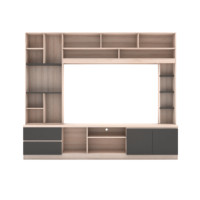 ราคา ตู้วางทีวี WISDOM DESIGN FURNITURE รุ่น HT-243A 240 ซม. สีโซลิค/กราไฟท์ (888216600539)