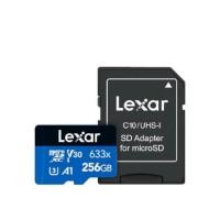 ราคา การ์ดหน่วยความจำ ไมโครเอสดีการ์ด LEXAR 633X MICROSD CARD 256GB WADAPTER RW100/45MB/S (LSDMI256BB633A) (888222300026)