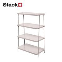 ราคา ชั้นวางของ 4 ชั้น STACKO LAMI 40x73.2x115 ซม. สีวอร์มเกรย์ (1294577)