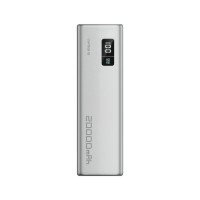 ราคา แบตเตอรี่สำรอง CUKTECH PB200 20000 MAH CCC สีเทา จ่ายไฟรวมสูงสุด 85W (888143500094)