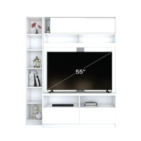 ราคา ตู้วางทีวี WISDOM DESIGN FURNITURE รุ่น HT-1501 150 ซม. สีขาว (888216600548)