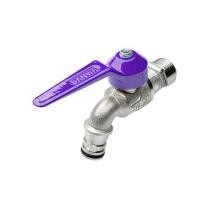 ราคา ก๊อกสนามแฟนซี SANWA 1/2 นิ้ว สีม่วง (1288875)