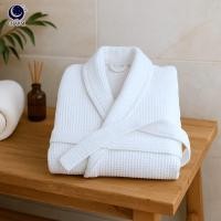ราคา CHARM เสื้อคลุมอาบน้ำ ผ้าคอตตอนรังผึ้ง WAFFLE ฟรีไซซ์ (HOTEL BATHROBE) (888127600164)
