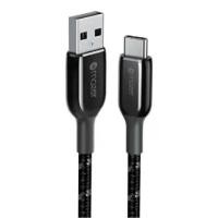 ราคา สายชาร์จ USB-A TO USB-C MAZER M-PL3PRO-A2C250-BK 60 วัตต์ ยาว 2.5 เมตร สีดำ (888144500271)