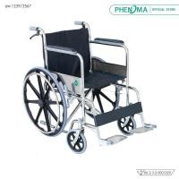 ราคา รถเข็นวีลแชร์ PHENOMA รุ่น PMW809B ล้อแม็ก พับได้ มีเบรคมือ เกรดโรงพยาบาล (888203400025)