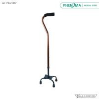 ราคา ไม้เท้าช่วยพยุง 4 ขาแคบ PHENOMA ปรับระดับได้ 10 ระดับ สีทองแดง (888203400068)