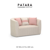 ราคา โซฟามินิมอล PATARA รุ่น CELINE สีชมพู (888165900062)