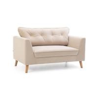ราคา โซฟามินิมอล PATARA รุ่น MOCHI 2 ที่นั่ง สีครีม (888165900069)
