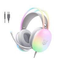 ราคา หูฟังเกมมิ่ง ONIKUMA X25 RGB GAMING HEADSET - สีขาว (3.5) (888170100114)