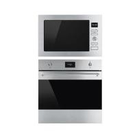 ราคา ไมโครเวฟฝัง+เตาอบฝัง SMEG FMI425X+SF6301TVX (1292390)
