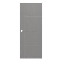 ราคา ประตูภายนอก UPVC MODERNWOOD MWNR004 70x200 ซม. สีเทา (1298832)