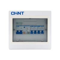 ราคา ชุดตู้คอนซูมเมอร์ยูนิต 4 ช่อง พร้อม เมน RCBO 50A และเบรกเกอร์ลูกย่อย CHINT (1299378)