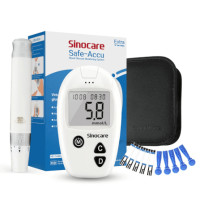 ราคา เครื่องวัดระดับน้ำตาลในเลือด SINOCARE รุ่น SAFE ACCU 0070061003012 (888125000320)