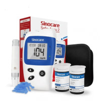 ราคา เครื่องวัดระดับน้ำตาลในเลือด SINOCARE รุ่น SAFE ACCU 2 0070062003011 (888125000319)