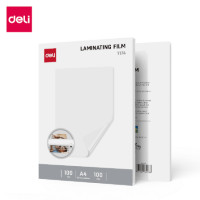 ราคา พลาสติกเคลือบบัตร DELI ET174-TP-01 100MIC A4 สีใส (100 แผ่น/กล่อง) (888134600469)