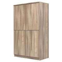 ราคา BURO ตู้เสื้อผ้า 2 บานเปิด รุ่น AMPLE WO-120