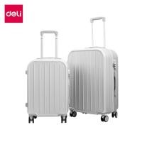 ราคา กระเป๋าเดินทางล้อลาก DELI EH1056-SL-20-01 20นิ้ว สีเงิน (888134600287)