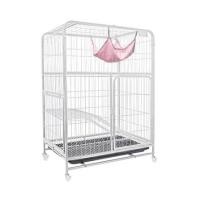 ราคา กรงแมวมีล้อ PETUS 76X53X107 ซม. สีขาว (1274712)