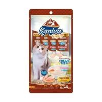 ราคา ขนมแมวเลีย KANIVA CREAMY เนื้อไก่ครีมมี่ 15 ก. x 4 ซอง (1284526)