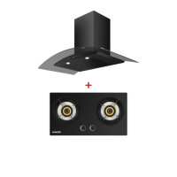 ราคา ชุดเซต เตาฝังแก๊ส 2 หัว + เครื่องดูดควันติดผนัง EVE รุ่น SMART III ขนาด 73 ซม + HC-DIESEL-90 PLUS ขนาด 90 ซม. สีดำ (888132600072)