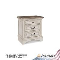 ราคา ตู้ข้างเตียง ASHLEY FURNITURE HOMESTORE รุ่น REALYN สีขาววินเทจ (888122802164)