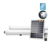 ราคา HI-TEK โคมกันน้ำกันฝุ่นโซลาร์เซลล์ LED-120W Daylight รุ่น HFSLT0120D
