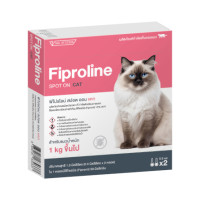 ราคา ยาหยอดกำจัดหมัดแมว FIPROLINE สำหรับแมวทุกสายพันธุ์ (น้ำหนัก 1 KG ขึ้นไป) (888223200001)