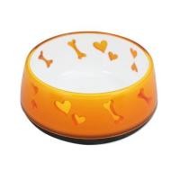 ราคา ชามอาหารสัตว์เลี้ยง AFP DOG LOVE BOWL ไซซ์ S สีส้ม (1210830)