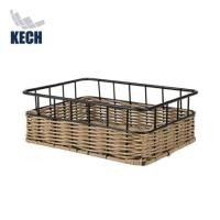 ราคา ตะกร้าหวายเทียมทรงสี่เหลี่ยมผืนผ้า KECH HAZEL 25.5x18.6x8.8 ซม. (1295726)