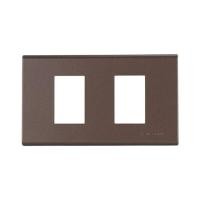 ราคา หน้ากาก 2 ช่อง PANASONIC WEG6802MA สีน้ำตาล (131560)