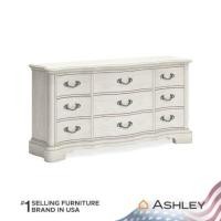 ราคา ตู้ลิ้นชัก 9 ลิ้นชัก ASHLEY FURNITURE HOMESTORE รุ่น ARLENDYNE/183 สีขาววินเทจ (888122802080)