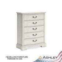 ราคา ตู้ลิ้นชัก 5 ลิ้นชัก ASHLEY FURNITURE HOMESTORE รุ่น ARLENDYNE/109 สีขาววินเทจ (888122802093)