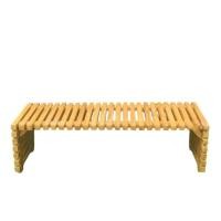 ราคา ม้านั่งสนาม PAREENA DECOR รุ่น AURELIA ไม้สัก ขนาด 200X40X45 ซม. สีน้ำตาล (888207200022)