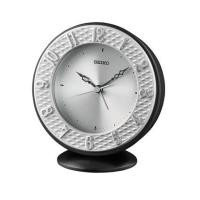 ราคา นาฬิกาตั้งโต๊ะ SEIKO CLOCKS QXE066K 4.3X4.7 นิ้ว สีเงิน (1282243)