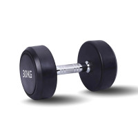ราคา ดัมเบลยางกลม HOMEFITTOOLS 30KG 1 คู่ (888139600421)