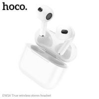 ราคา หูฟังไร้สาย TWS HOCO EW26 ไมโครโฟนในตัว BT 5.3 แบตเตอรี่ 4 ชม. สีขาว (888206800039)