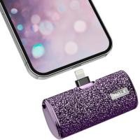 ราคา แบตเตอร์รี่สำรอง IWALK SECRET4500 MAH หัวชาร์จไร้สายหัว หัวชาร์จ LIGHTNING สี PURPLE DIAMOND (888209400019)