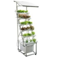 ราคา ชุดอุปกรณ์ปลูกผักไฮโดรโปนิกส์ HYDROHOBBY SR แบบ 50 CM. 6 รางปลูก (888228300007)