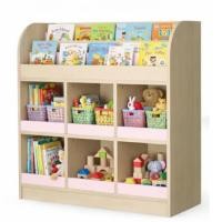 ราคา ชั้นวางหนังสือเด็ก พร้อมชั้นวางของ 6 ช่อง BEABLE LITTLESPACE 100 ซม.สีไม้ธรรมชาติ/ชมพู (888229700007)