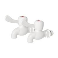 ราคา ก๊อกบอล PVC ERA สีขาว 1/2 นิ้ว (2 ชิ้น) (1296677)