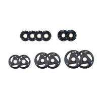 ราคา เซตแผ่นน้ำหนัก HOMEFITTOOLS รุ่น OLYMPIC 70 KG. (888139600563)