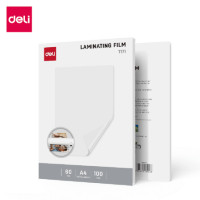 ราคา พลาสติกเคลือบบัตร DELI ET171-TP-01 60MIC A4 สีใส (100 แผ่น/กล่อง) (888134600472)