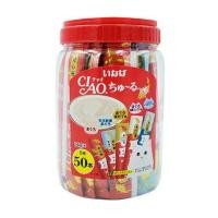 ราคา ขนมแมวเลีย CIAO CHURU-MIXED TUNA แพ็ก 50 ชิ้น (1203924)